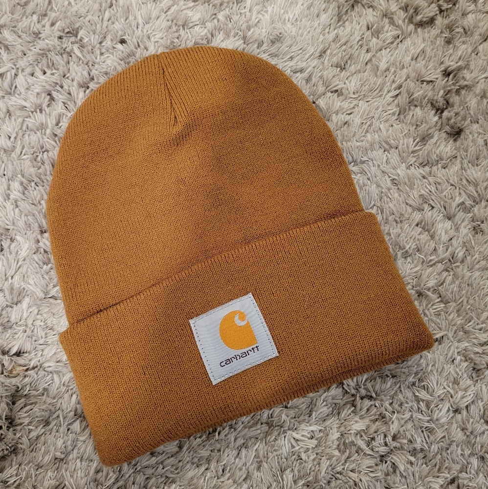 Caramel, Tan Carhartt Beanie